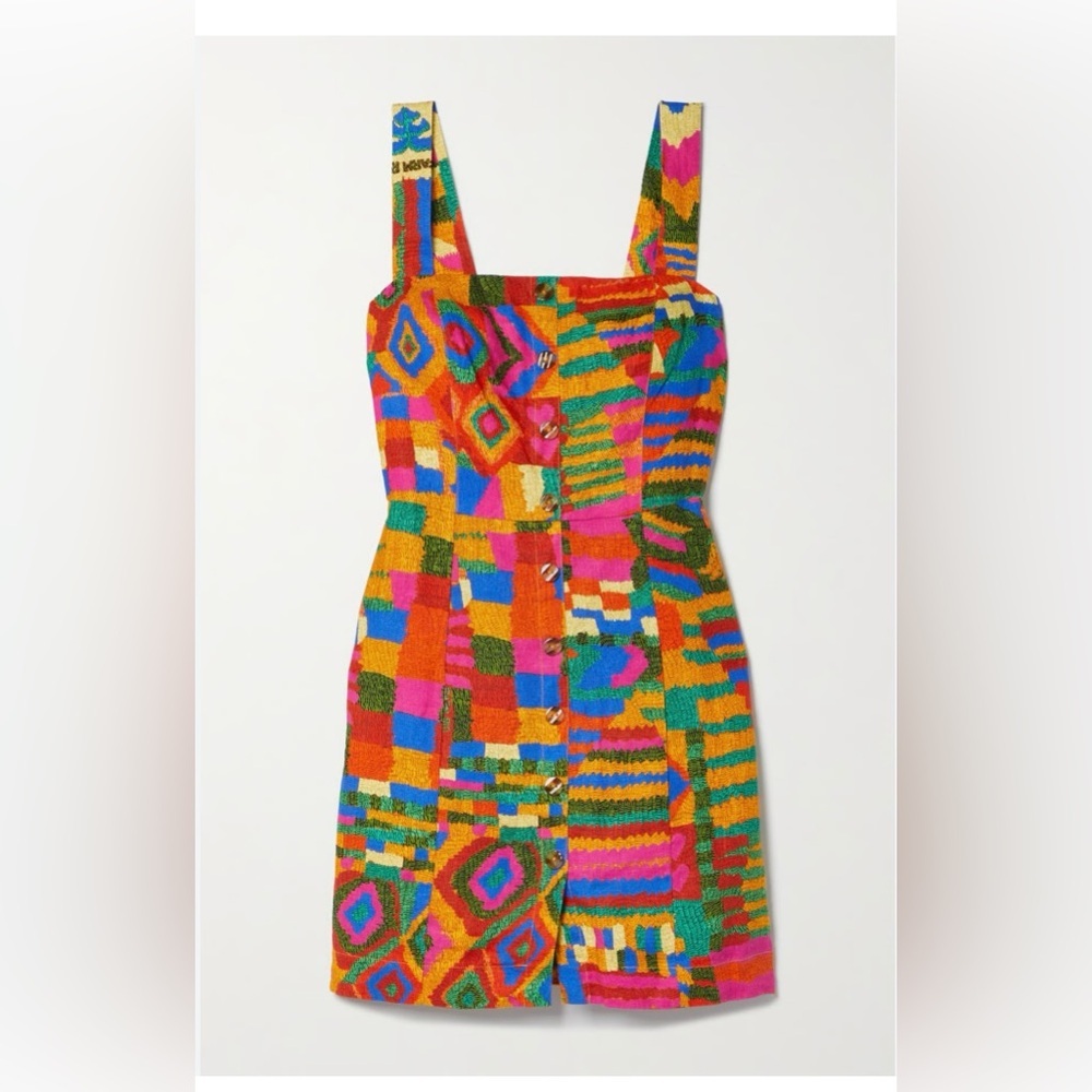 FARM Rio Multicolor Geometric Mini Dress - Picture 3 of 9